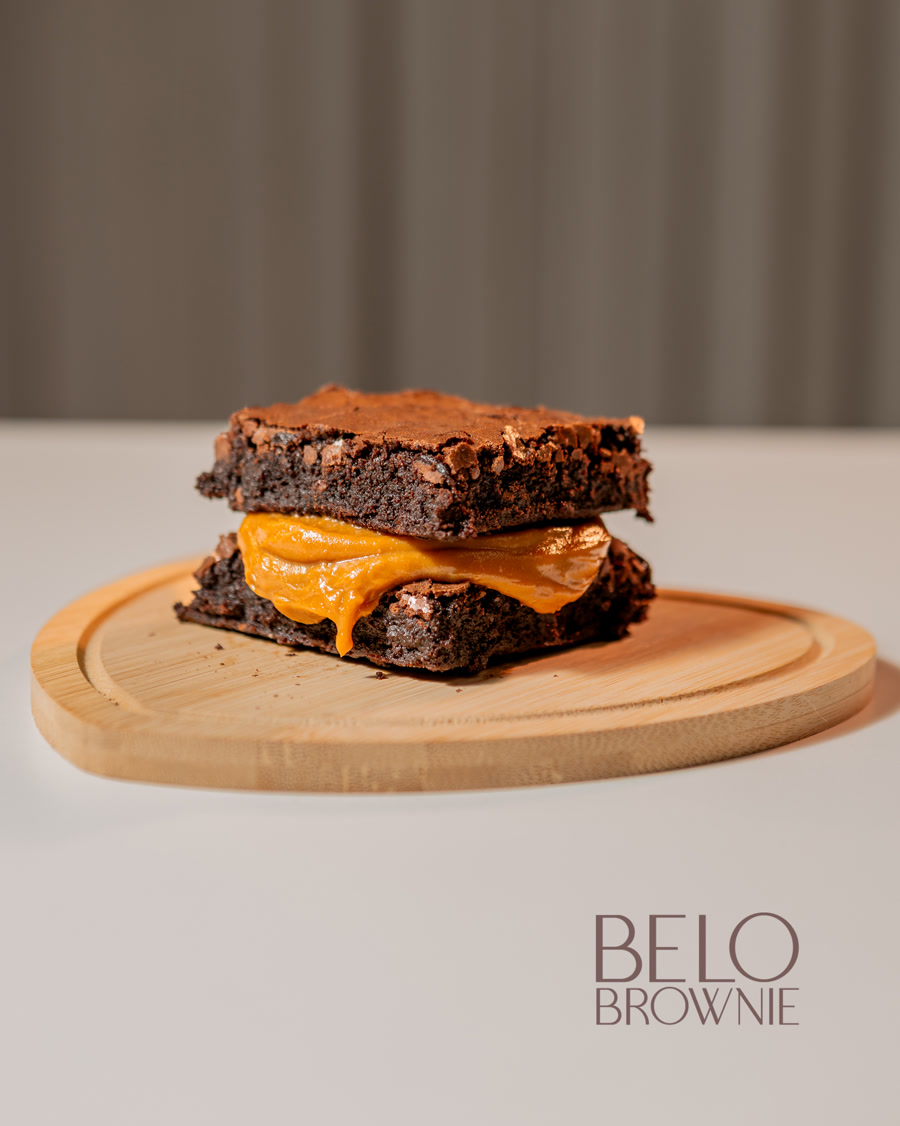 Brownie Belo Brownie sabor doce de leite