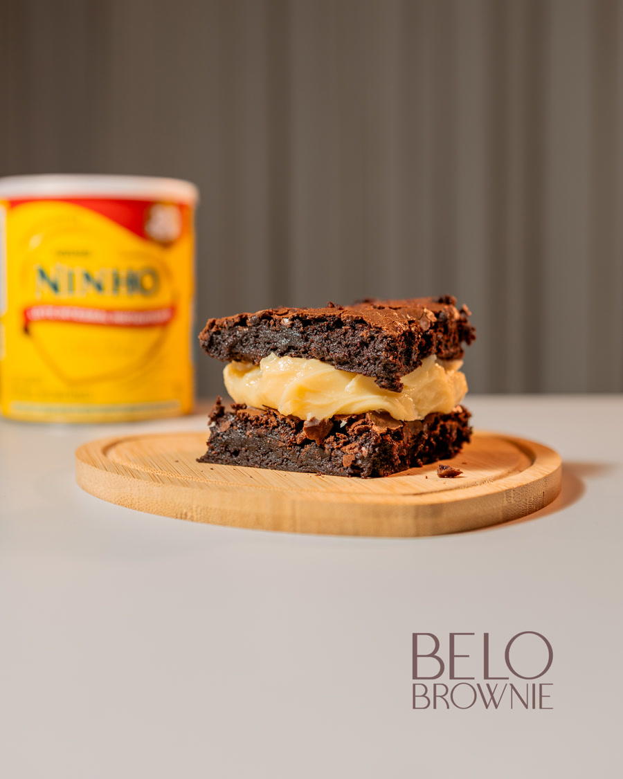 Brownie Belo Brownie sabor ninho